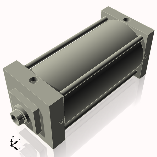 Isometric View of 7ASF12CCK1.75S4