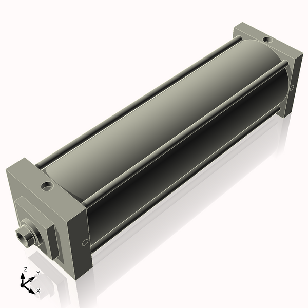 Isometric View of 7ASF24NCK1.75S4