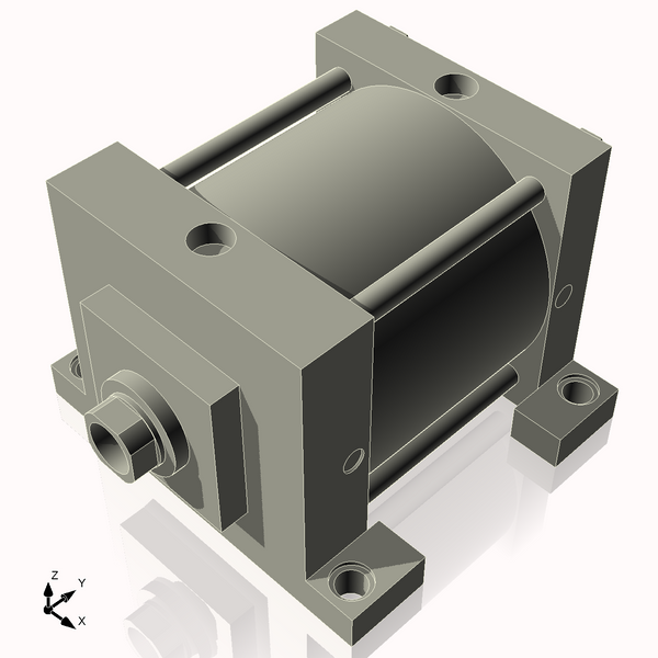 Isometric View of 7ASL4CCK1.75S4