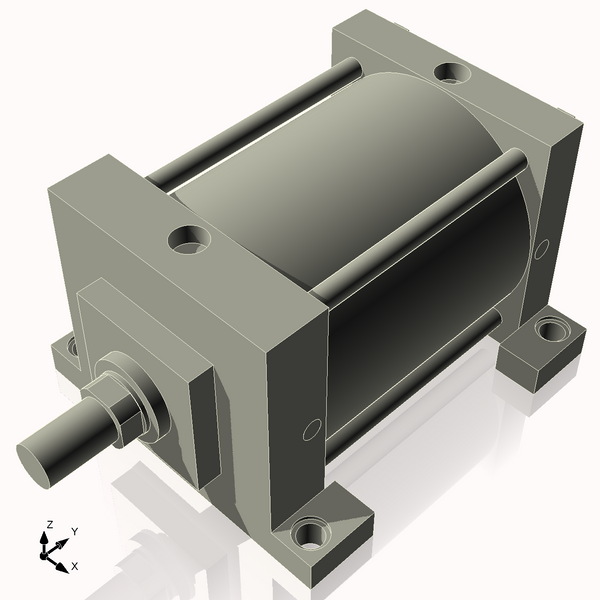 Isometric View of 7ASL6NCK1.75