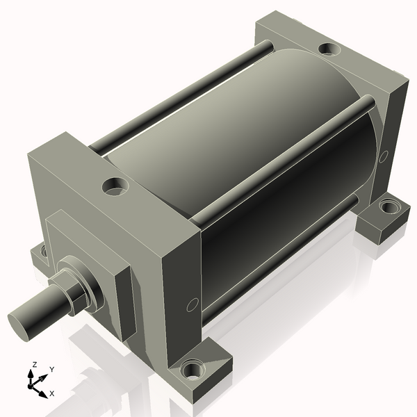 Isometric View of 7ASL9NCK1.75