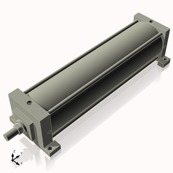 Isometric View of 7ASL26NCK1.75