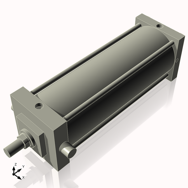 Isometric View of 7ATF18NCK1.75