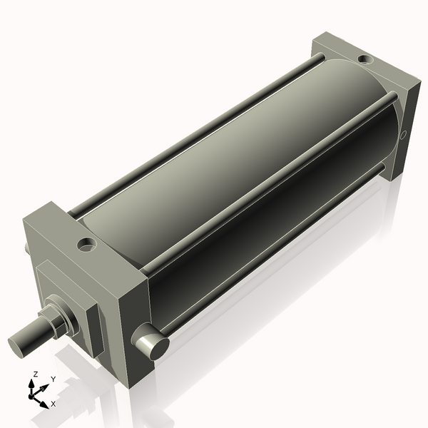 Isometric View of 7ATF19NCK1.75