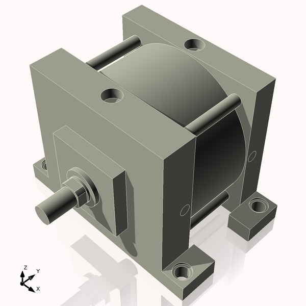 Isometric View of 8ASL2NC