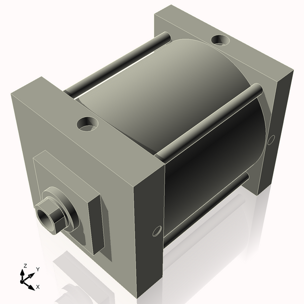 Isometric View of 8AC6CCK1.75S4