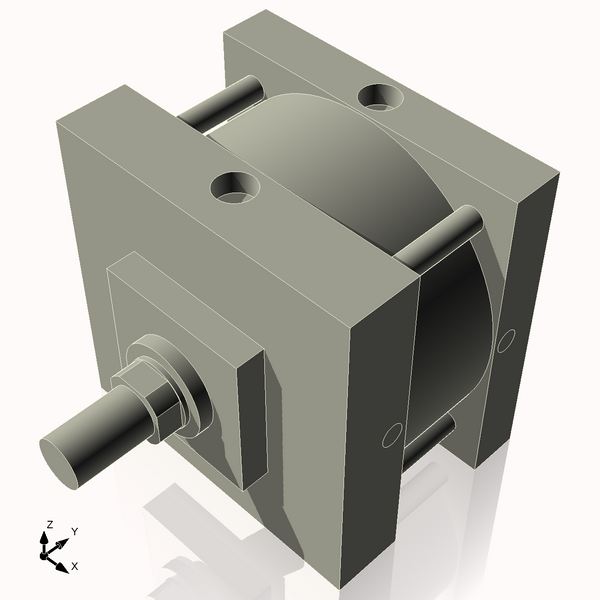 Isometric View of 8ASF1NCK1.75