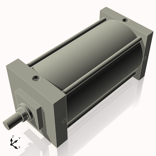 Isometric View of 8ASF13NCK1.75