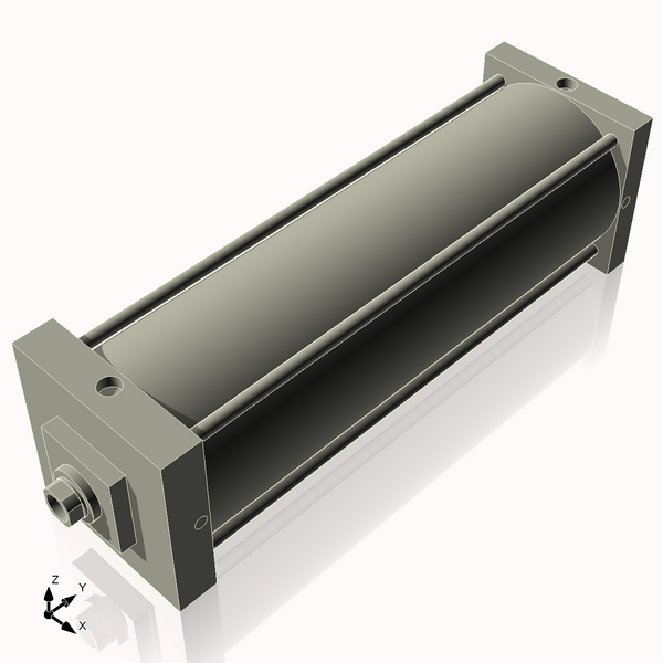 Isometric View of 8ASF23NCK1.75S4