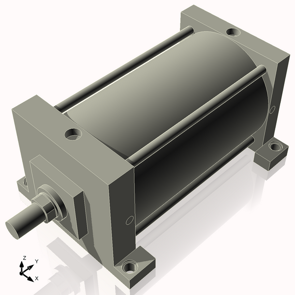 Isometric View of 8ASL11NCK1.75