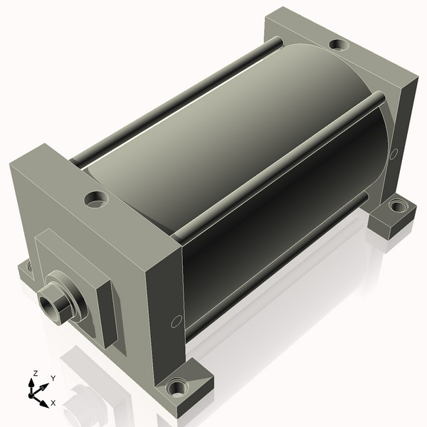 Isometric View of 8ASL12NCK1.75S4