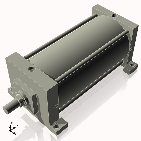 Isometric View of 8ASL14NCK1.75