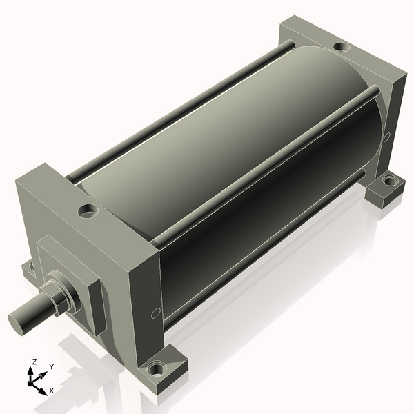 Isometric View of 8ASL16NCK1.75