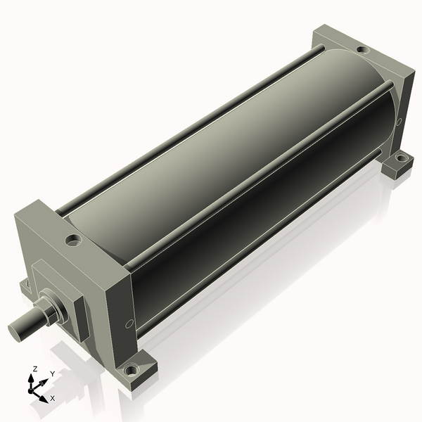 Isometric View of 8ASL24NCK1.75