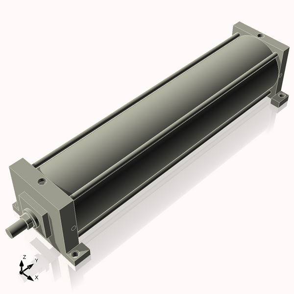 Isometric View of 8ASL34NCK1.75
