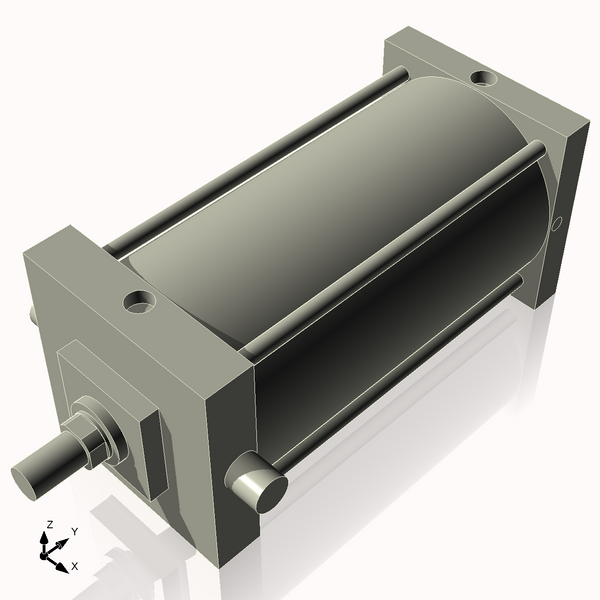 Isometric View of 8ATF13NCK1.75