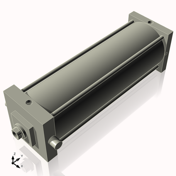 Isometric View of 8ATF23NCK1.75S4
