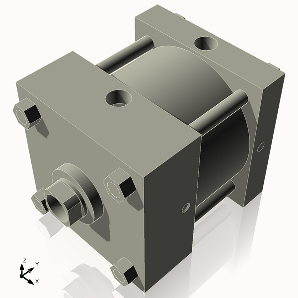 Isometric View of 5AC1CCK1.375S4