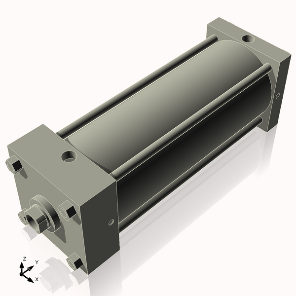 Isometric View of 5AC11CCK1.375S4