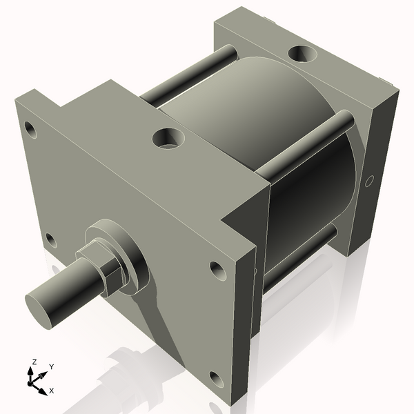 Isometric View of 5AFF2NCK1.375