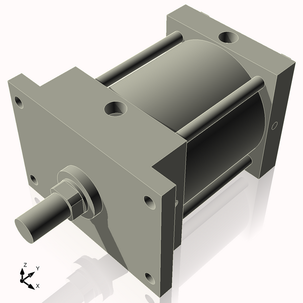 Isometric View of 5AFF3CCK1.375
