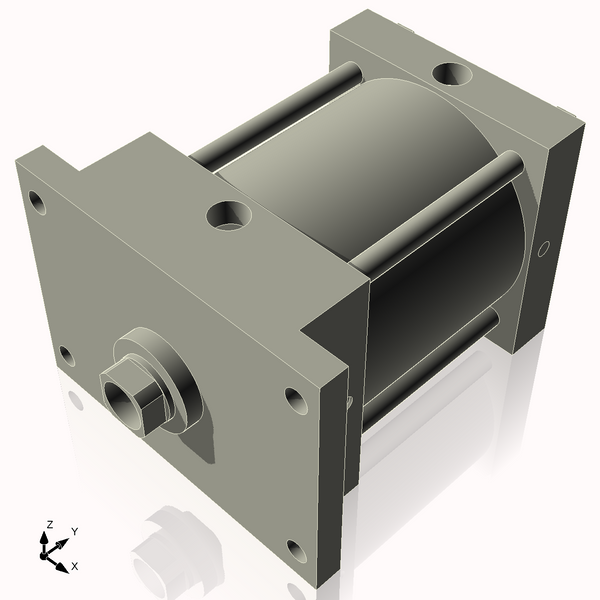 Isometric View of 5AFF3CCK1.375S4