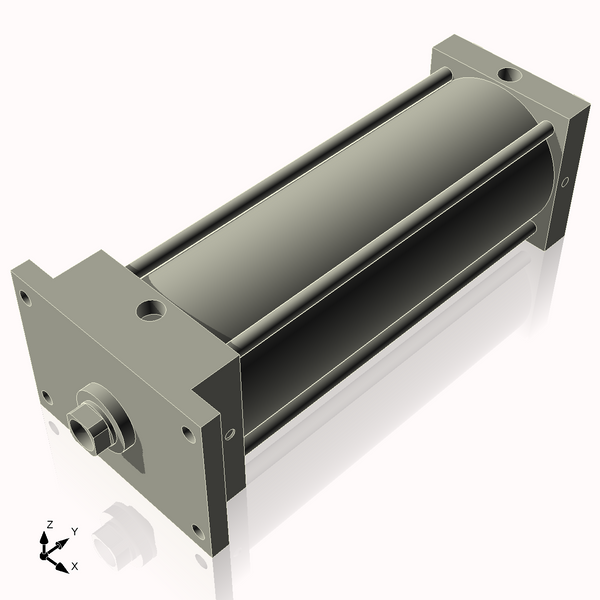 Isometric View of 5AFF12CCK1.375S4