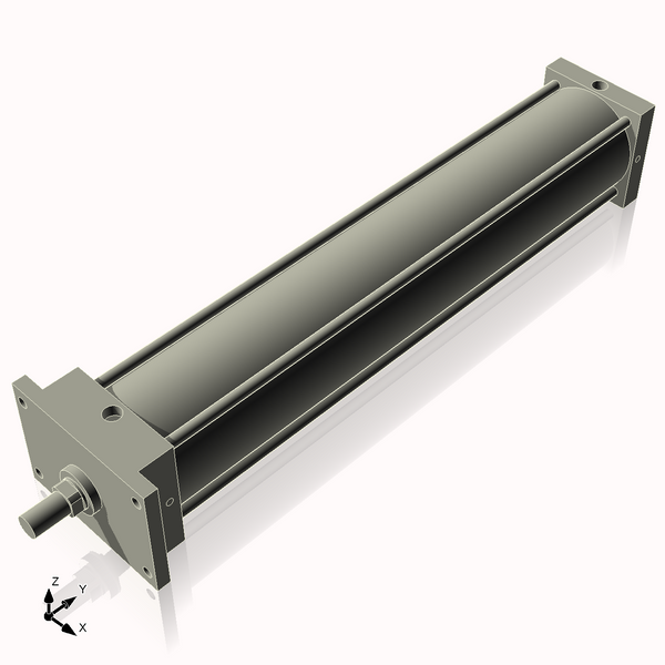 Isometric View of 5AFF26NCK1.375