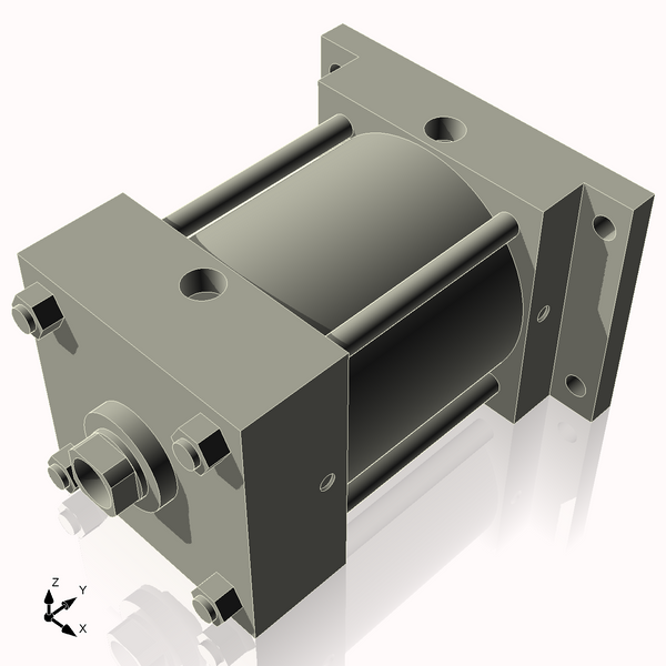 Isometric View of 5ARF3CCK1.375S4