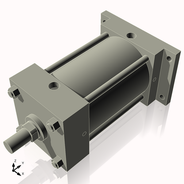 Isometric View of 5ARF5NCK1.375