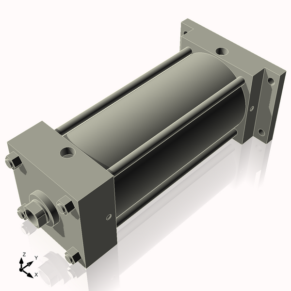 Isometric View of 5ARF9CCK1.375S4