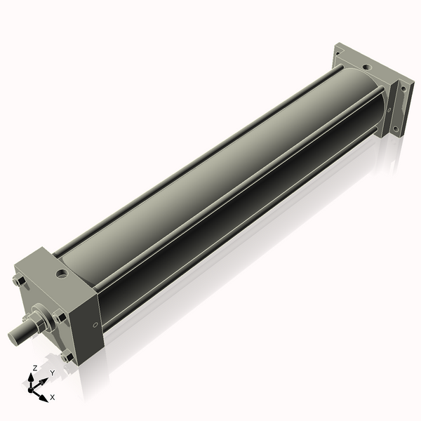 Isometric View of 5ARF28NCK1.375