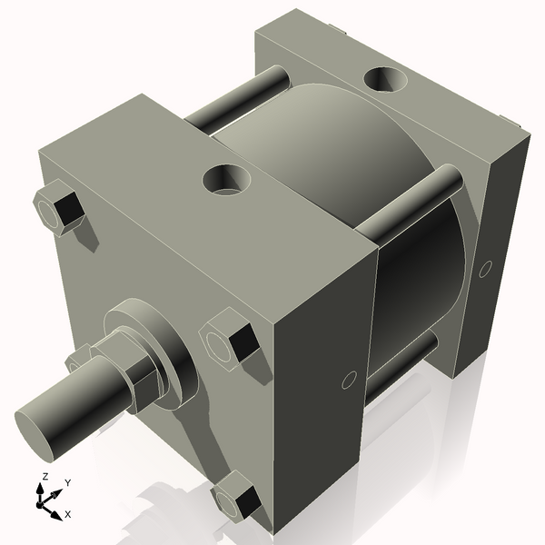 Isometric View of 5ASF1NCK1.375