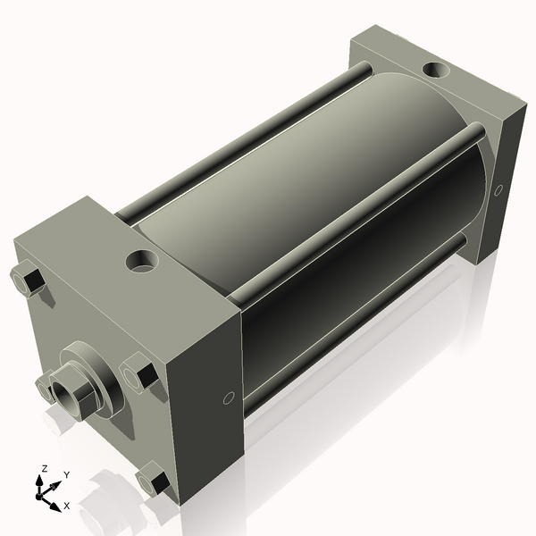 Isometric View of 5ASF8NCK1.375S4