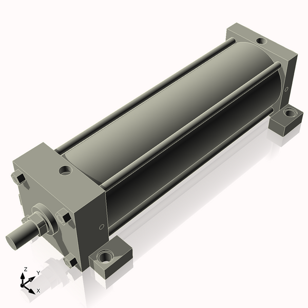 Isometric View of 5ASL15NCK1.375