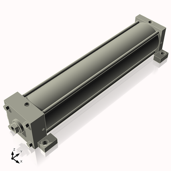 Isometric View of 5ASL23CCK1.375S4