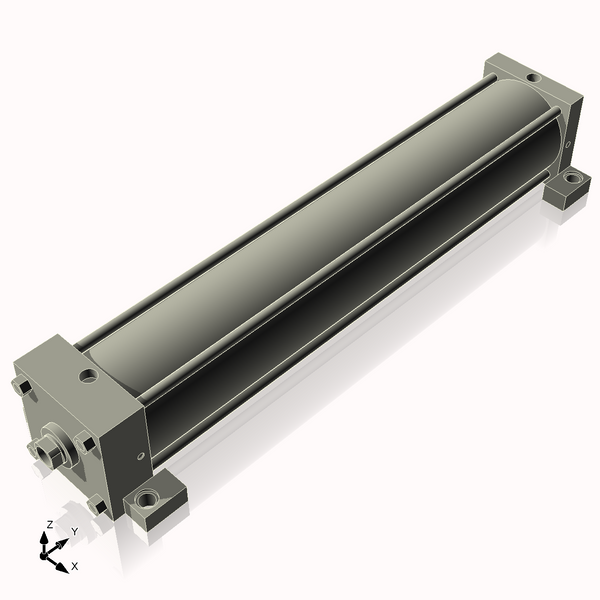 Isometric View of 5ASL26CCK1.375S4