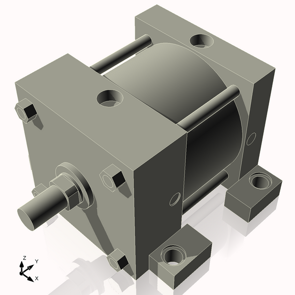 Isometric View of 6ASL2CC