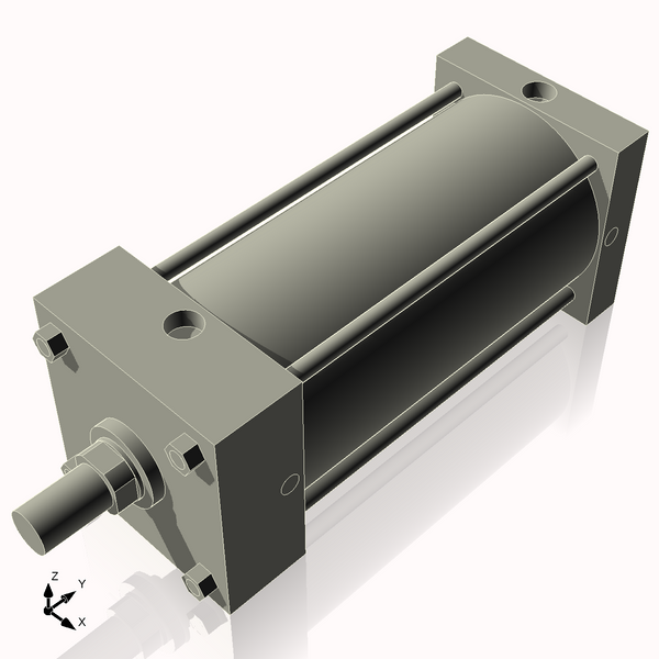 Isometric View of 6AC10NCK1.75