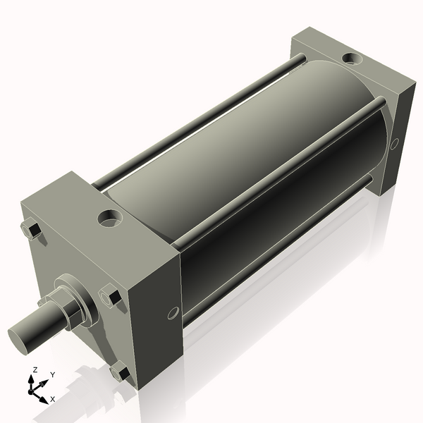 Isometric View of 6AC12CCK1.75