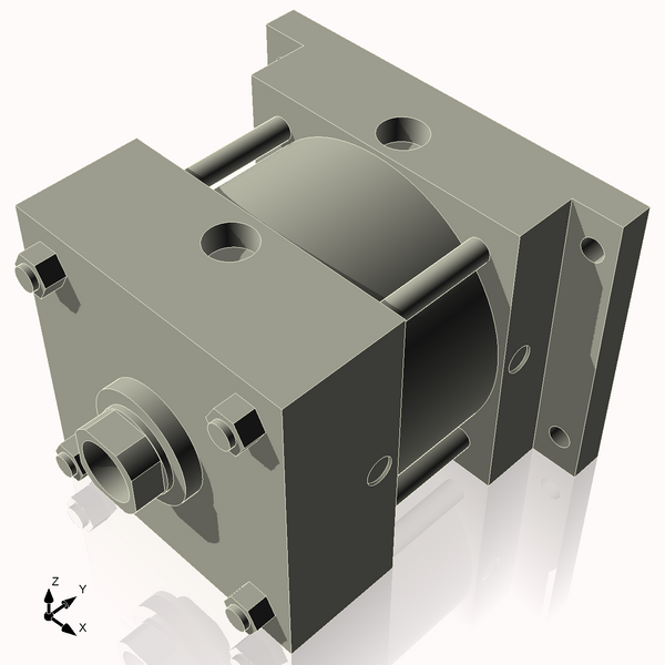 Isometric View of 6ARF1CCK1.75S4