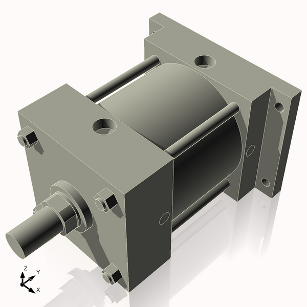 Isometric View of 6ARF3NCK1.75