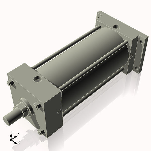 Isometric View of 6ARF11NCK1.75