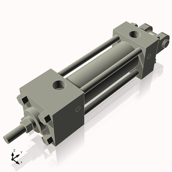 Isometric View of 1.125AC2NC