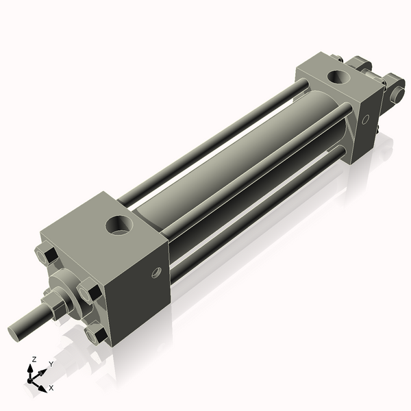 Isometric View of 1.125AC4CC