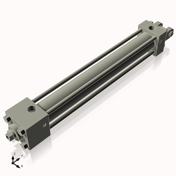 Isometric View of 1.125AC8CCKS4