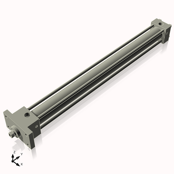 Isometric View of 1.125AFF14CCKS4