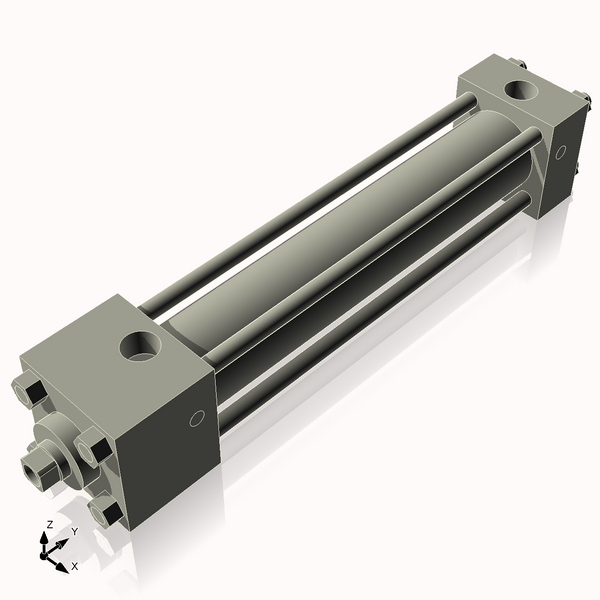 Isometric View of 1.125ASF5NCKS4