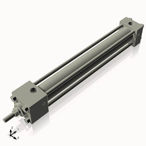 Isometric View of 1.125ASF8NC