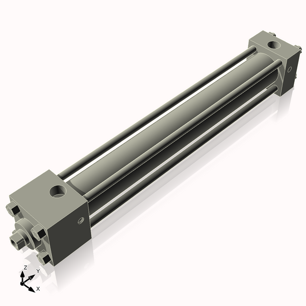 Isometric View of 1.125ASF8CCKS4